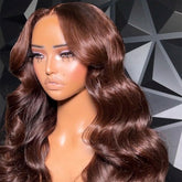 Perruque Brésilienne Body Wave HD Lace  Chocolat